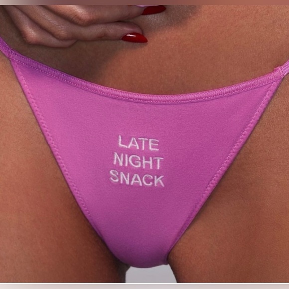 SKIMS Other - SKIMS Valentine’s Day “Late Night Snack “ Cotton Jersey String